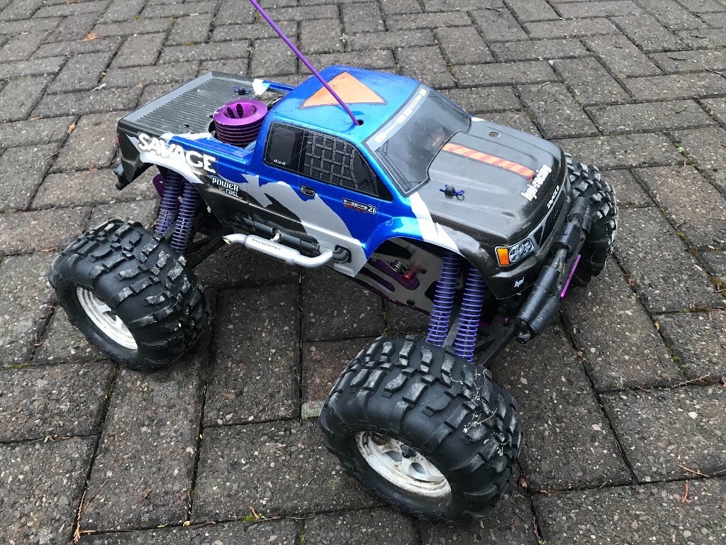 second hand nitro rc cars